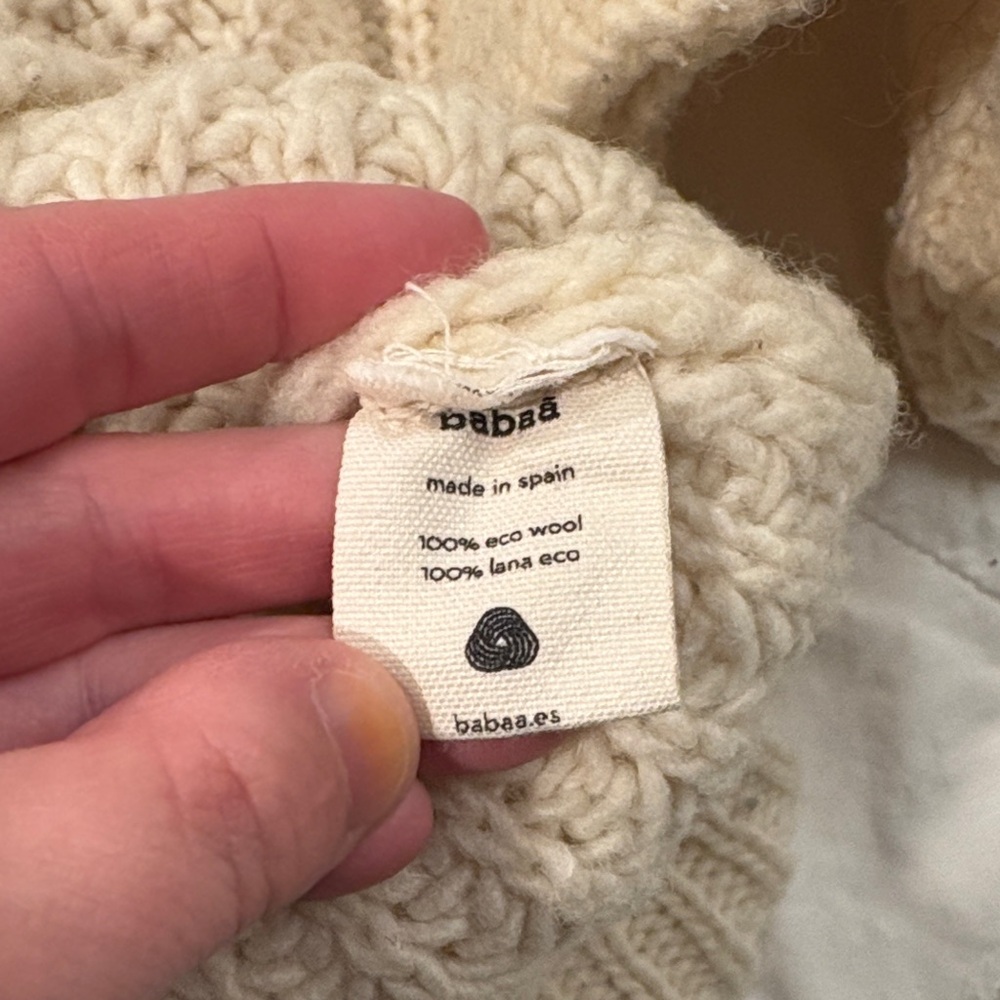 Babaa no. 13 in Natural (wool) - Picture 3 of 4